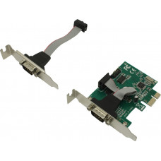 Контроллер ORIENT XWT-PE2SLP OEM PCI-Ex1, 2xCOM9M, Low ProfilePCI USB 2.0 (4+1)port VIA6212