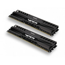 Память DDR3 2x8Gb 1600MHz Patriot PV316G160C9K Viper 3 RTL PC3-12800 CL9 DIMM 240-pin 1.5В