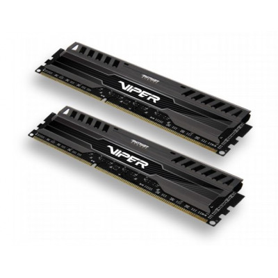 Память DDR3 2x8Gb 1600MHz Patriot PV316G160C9K Viper 3 RTL PC3-12800 CL9 DIMM 240-pin 1.5В