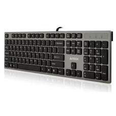 Клавиатура A4Tech KV-300H серый/черный USB slim