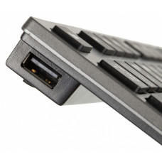 Клавиатура A4Tech KV-300H серый/черный USB slim