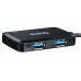 Разветвитель USB 3.0 Buro BU-HUB4-U3.0-S 4порт. черный