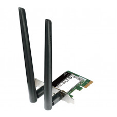 Сетевой адаптер WiFi D-Link DWA-582 PCI Express (ант.внеш.съем) 2ант.