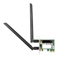 Сетевой адаптер WiFi D-Link DWA-582 PCI Express (ант.внеш.съем) 2ант.