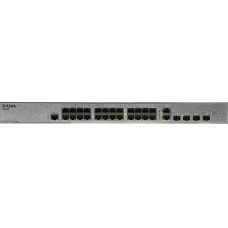 Коммутатор D-Link DES-3200-28/C1A 24x100Мбит/с 2xКомбо(1000BASE-T/SFP) 2SFP управляемый