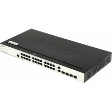 Коммутатор D-Link DES-3200-28/C1A 24x100Мбит/с 2xКомбо(1000BASE-T/SFP) 2SFP управляемый