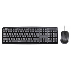 Клавиатура + мышь Оклик 600M клав:черный мышь:черный USB