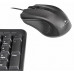Клавиатура + мышь Оклик 600M клав:черный мышь:черный USB