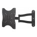 Кронштейн для телевизора Kromax TECHNO-3 серый 15"-40" макс.20кг настенный поворотно-выдвижной и наклонный