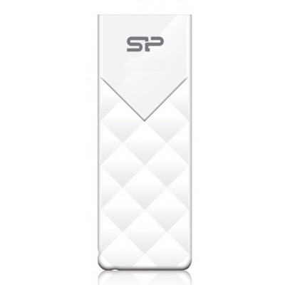 Флеш Диск Silicon Power 16Gb Ultima U03 SP016GBUF2U03V1W USB2.0 белый
