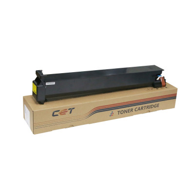 Тонер-картридж TN-213Y/214Y/314Y для KONICA MINOLTA Bizhub C200/C203/C253/C353 (CET) Yellow, 360г, 20000 стр., CET6802