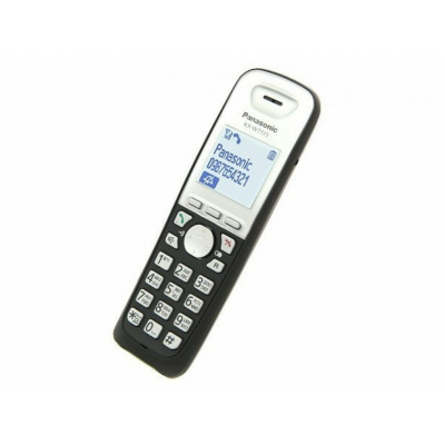 Трубка доп. Dect Panasonic KX-WT115RU черный для KX-TDA/TDE/NCP