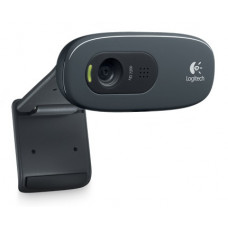 Веб-камера  Logitech HD Webcam C270 черный USB2.0 с микрофоном