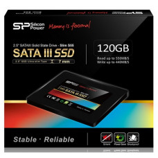 Накопитель SSD Silicon Power SATA III 120Gb SP120GBSS3S55S25 Slim S55 2.5"