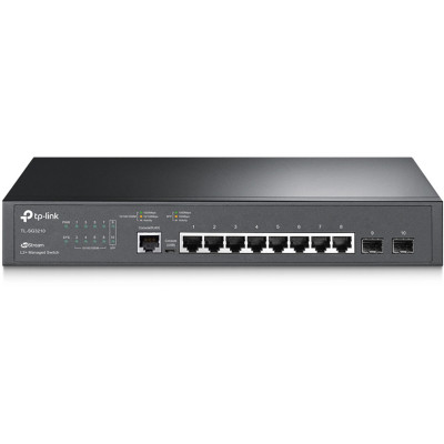 Коммутатор TP-Link SG3210 8x1Гбит/с 2SFP управляемый