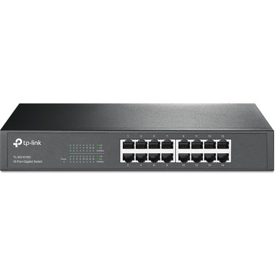 Коммутатор TP-Link TL-SG1016D (L2) 16x1Гбит/с неуправляемый