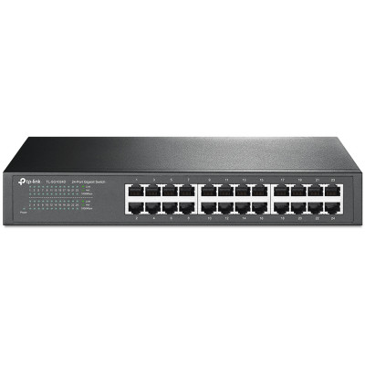 Коммутатор TP-Link TL-SG1024D (L2) 24x1Гбит/с неуправляемый