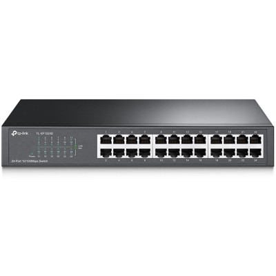 Коммутатор TP-Link TL-SF1024D (L2) 24x100Мбит/с неуправляемый