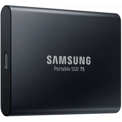 Накопитель SSD Samsung USB-C 1Tb MU-PA1T0B/WW T5 1.8" черный
