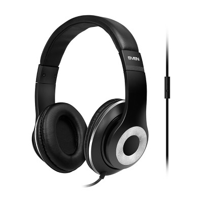 Наушники с микрофоном Sven AP-930M черный/серебристый 1.3м мониторные оголовье (SV-013608)