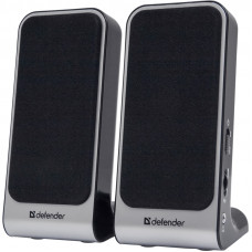 Колонки Defender SPK-225 2.0 черный 4Вт портативные