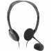 Наушники с микрофоном Defender Aura 102 черный 1.8м накладные оголовье (63102)