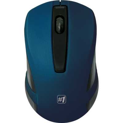 Мышь Defender MM-605 синий оптическая 1200dpi беспров. USB 3but (52606)