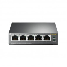 Коммутатор TP-Link TL-SF1005P (L2) 5x100Мбит/с 4PoE 58W неуправляемый
