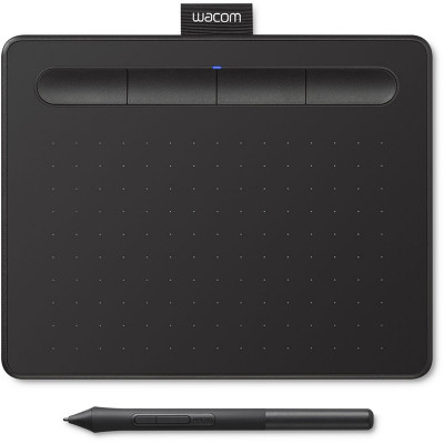 Графический планшет Wacom Intuos S CTL-4100K-N USB черный