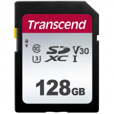 Флеш карта SDXC 128GB Transcend TS128GSDC300S w/o adapter