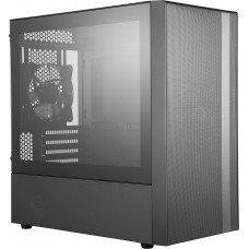 Корпус Cooler Master MasterBox NR400 w/o ODD черный без БП mATX 4x120mm 4x140mm 2xUSB3.0 audio bott PSU