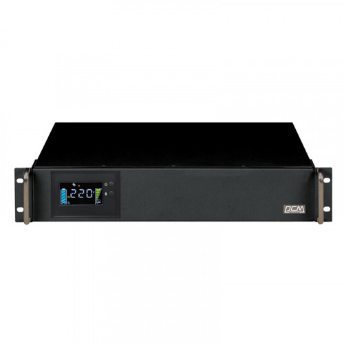 Источник бесперебойного питания Powercom King Pro RM KIN-1200AP LCD 960Вт 1200ВА черный