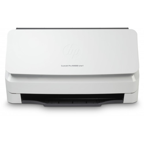 Сканер протяжный HP ScanJet Pro N4000 snw1 (6FW08A) A4 белый/черный