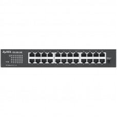 Коммутатор Zyxel GS1100-24E-EU0103F (L2) 24x1Гбит/с неуправляемый