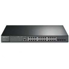 Коммутатор TP-Link SG3428MP (L2+) 24x1Гбит/с 4SFP 24PoE+ 384W управляемый