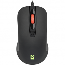 Мышь Defender Ultra Classic MB-280 черный оптическая 1600dpi USB 4but (52281)