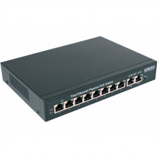 Коммутатор Osnovo SW-21000/A(120W) (L2) 8PoE 120W неуправляемый