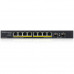 Коммутатор Zyxel GS1100-10HP-EU0102F 8x1Гбит/с 2SFP 8PoE+ 130W неуправляемый