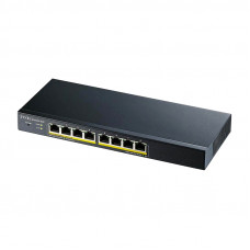 Коммутатор Zyxel GS1900-8HP-EU0103F (L2) 8x1Гбит/с 8PoE+ 70W управляемый
