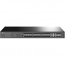 Коммутатор TP-Link SG3428XF (L2+) 4xКомбо(1000BASE-T/SFP) 20SFP 4SFP+ управляемый