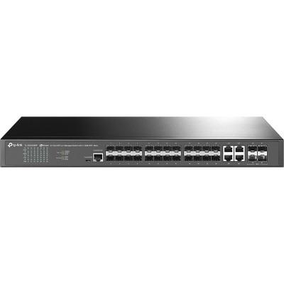 Коммутатор TP-Link SG3428XF (L2+) 4xКомбо(1000BASE-T/SFP) 20SFP 4SFP+ управляемый