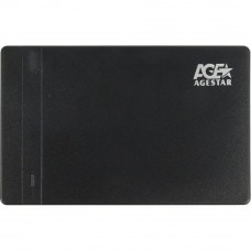 Внешний корпус для HDD AgeStar 3UB2P2 SATA III пластик черный 2.5"