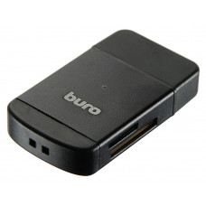Устройство чтения карт памяти USB2.0 Buro BU-CR-3103 черный