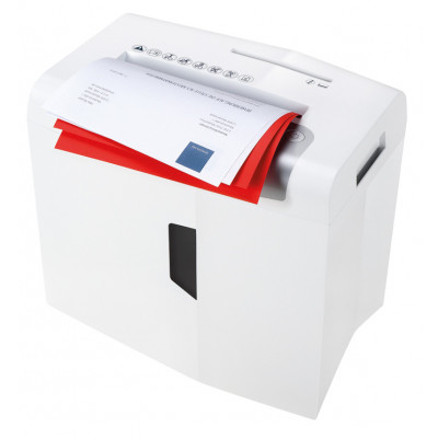 Шредер HSM ShredStar X8 (секр.P-4) фрагменты 9лист. 18лтр. скобы пл.карты CD