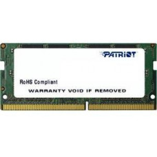 Память DDR4 16Gb 2400MHz Patriot PSD416G24002S RTL PC4-19200 CL17 SO-DIMM 260-pin 1.2В dual rank Ret