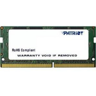 Память DDR4 16Gb 2400MHz Patriot PSD416G24002S RTL PC4-19200 CL17 SO-DIMM 260-pin 1.2В dual rank Ret