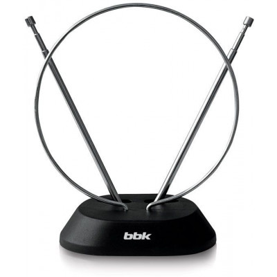 Антенна телевизионная BBK DA01 3дБ пассивная черный