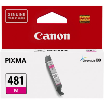 Картридж струйный Canon CLI-481M 2099C001 пурпурный для Canon Pixma TS6140/TS8140TS/TS9140/TR7540/TR8540