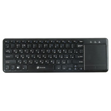 Клавиатура Оклик 830ST черный USB беспроводная slim Multimedia Touch