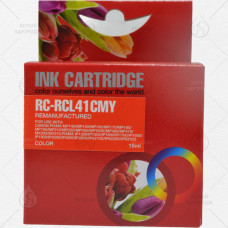 Картридж Canon CL-41 (Pixma MP140/470/MX300/310/IP1300/1900/2200/2600/6310) (18 мл/330 стр) (Dye) Color Китай (R)